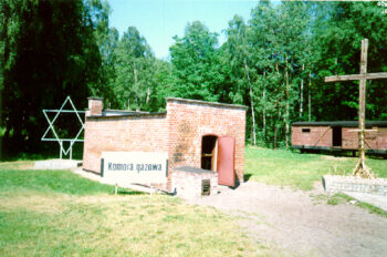 Stutthof Camp, fumigation facility, outside